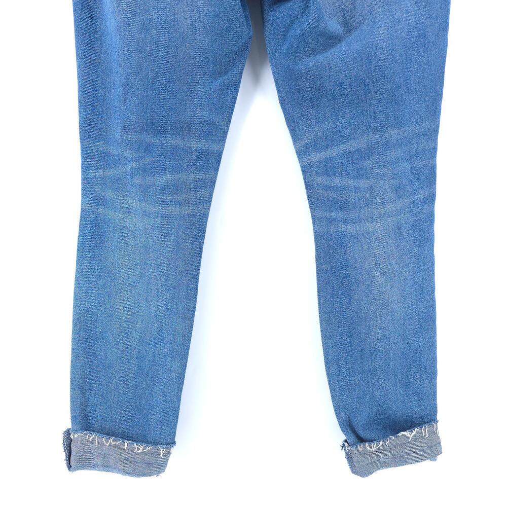 Blank NYC Womens The Reade Crop Mid Rise Raw Hem Skinny Jean |28 - Picture 12 of 13